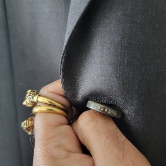 Gucci Blazer (Wool, Brown) - Small - Picture 3 of 6